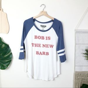 Stranger Things | Raglan Ringer Tshirt Size XL